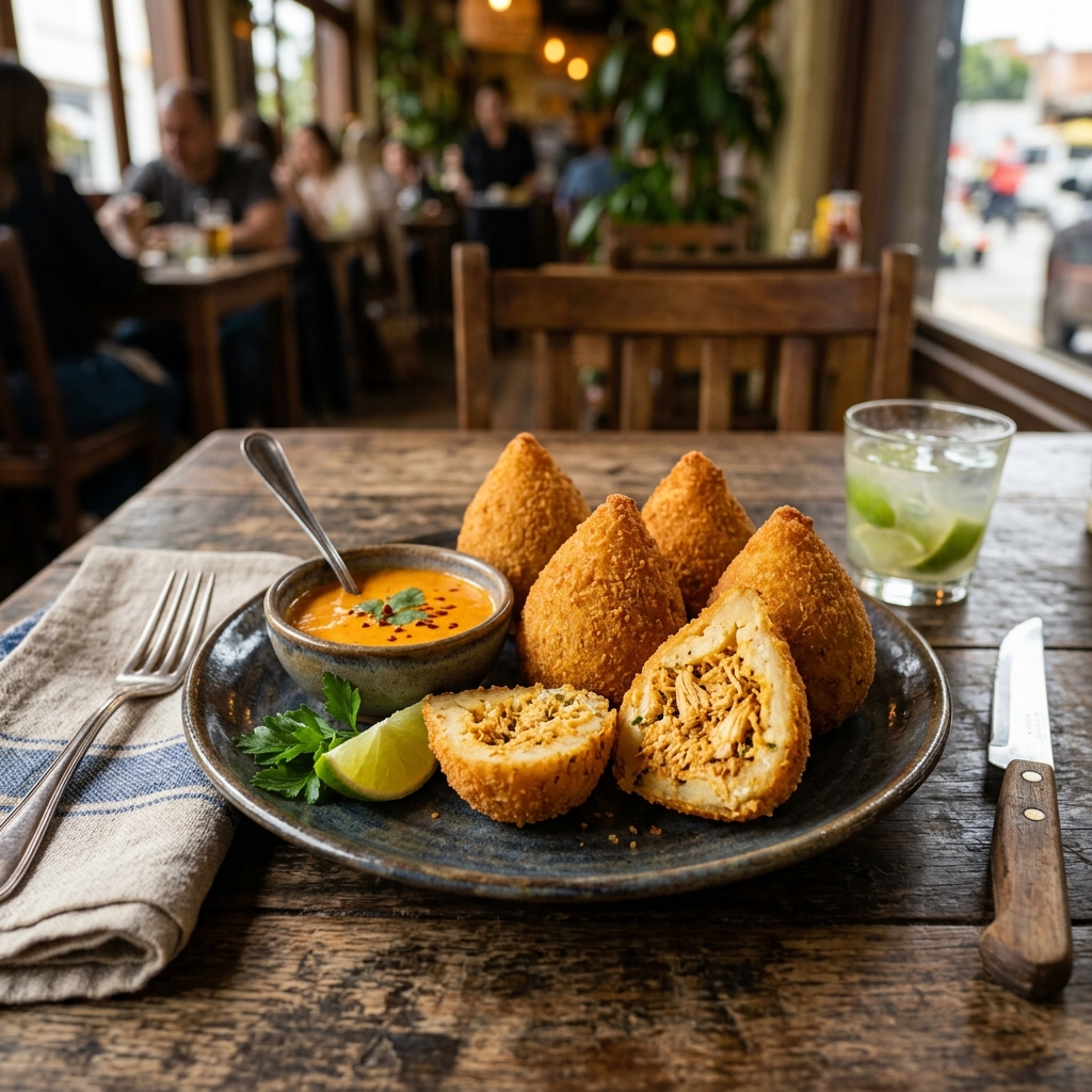 Coxinha de Frango Tradicional