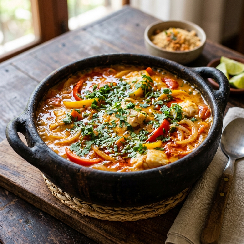 Moqueca de Peixe Fácil